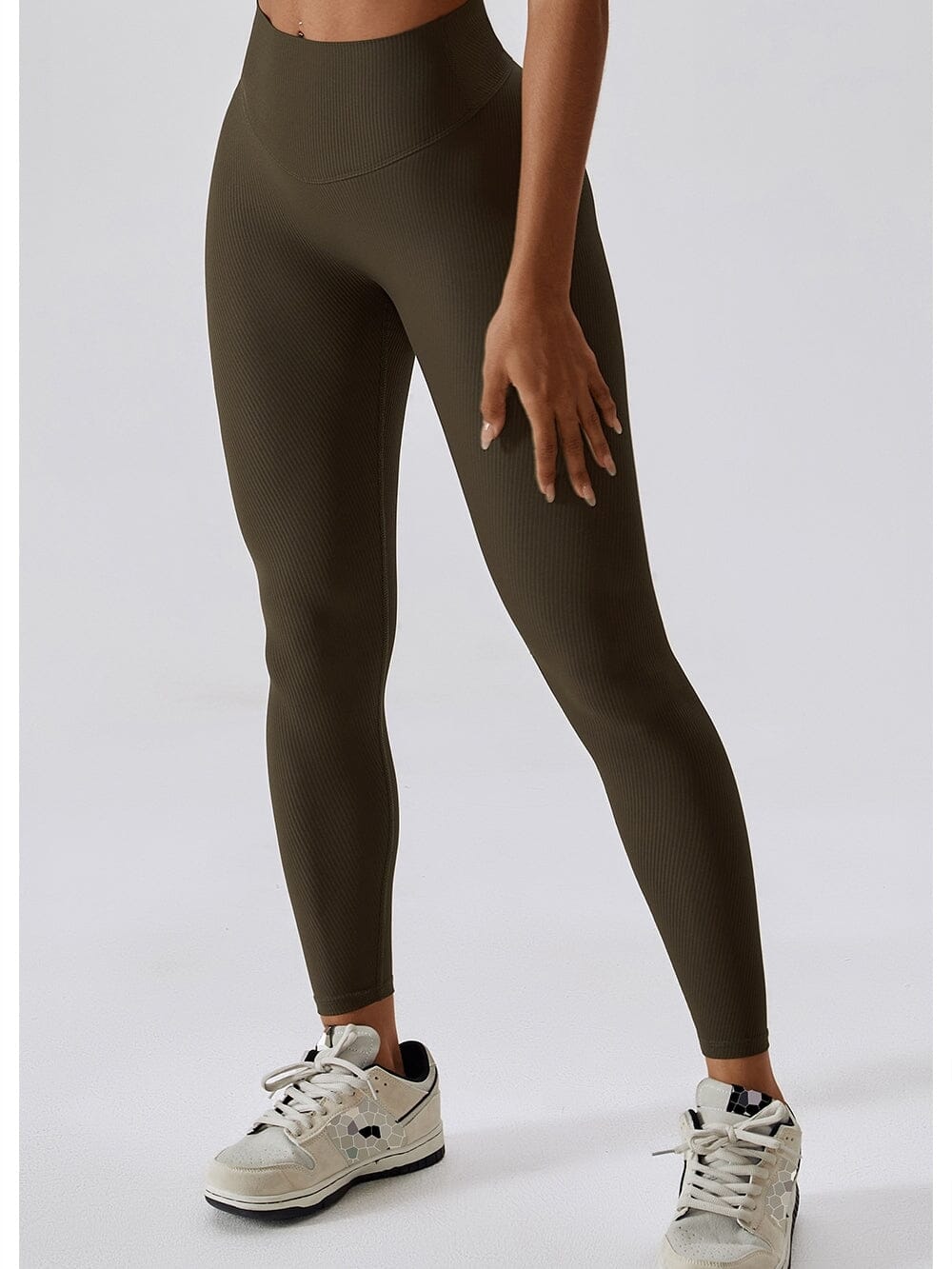 Legging Long Côtelé Push Up Sport Leggings Ultime Legging 