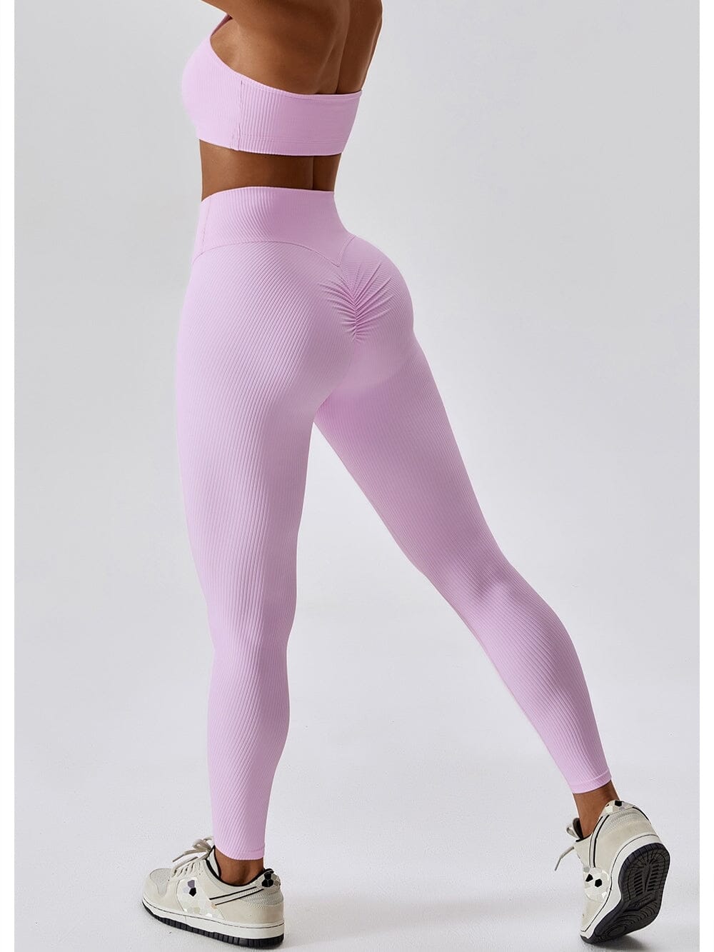 Legging Long Côtelé Push Up Sport Leggings Ultime Legging 