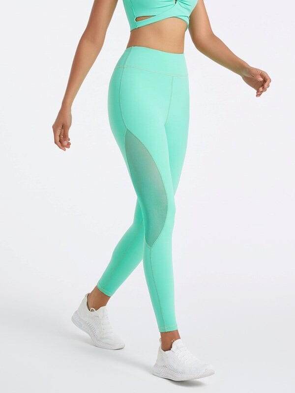 Legging Maille Sport Taille Haute - Esprit Leggings Ultime Legging S Turquoise 