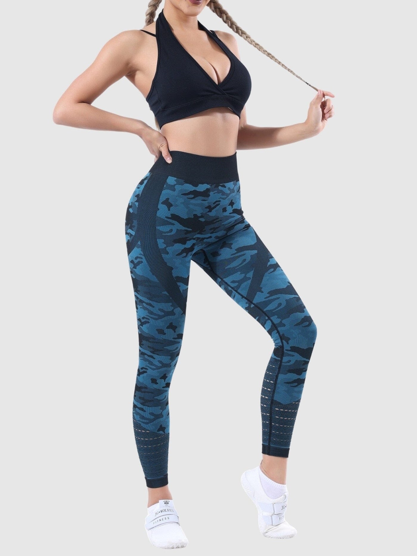 Legging Militaire Taille Haute Sans Couture Leggings Ultime Legging 