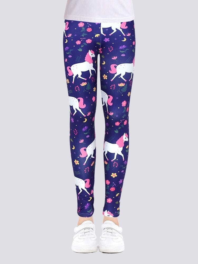 Legging Motif Licorne Fille Leggings Ultime Legging 4 - 5 ans 