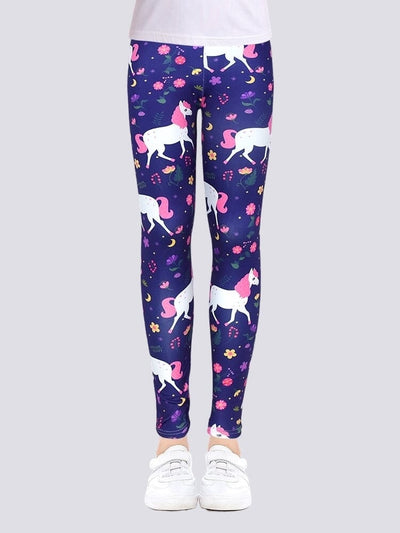 Legging Motif Licorne Fille Leggings Ultime Legging 4 - 5 ans 