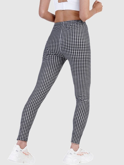 Legging Pied de Poule Leggings Ultime Legging : Legging Femme | Vêtements de Sport 