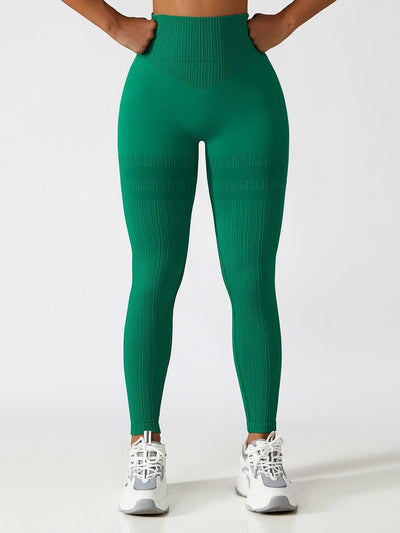 Legging Plissé Push Up Ultime Legging S Vert 