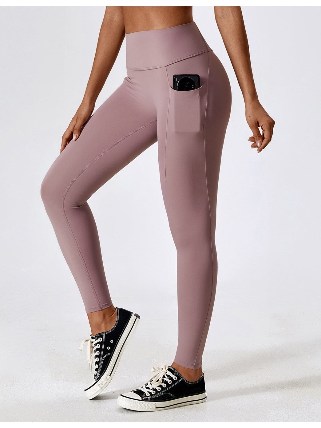 Legging Poche Gainant - Emma Leggings Ultime Legging S Mauve 