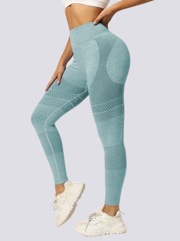 Legging Sans Couture Galbant - Édition limitée Leggings Ultime Legging S Turquoise 