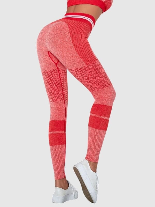 Legging Sans Couture Sculptant Leggings Ultime Legging XS Rouge 