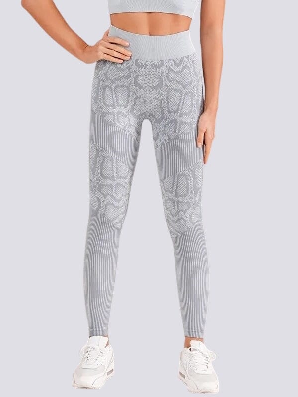 Legging Serpent Sans Couture Leggings Ultime Legging S Gris 