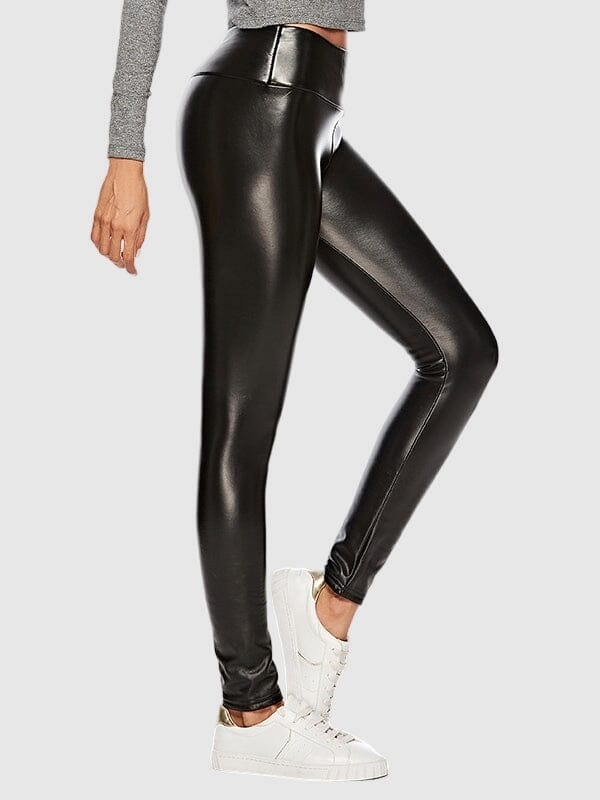 Legging Simili Cuir Brillant Leggings Ultime Legging 