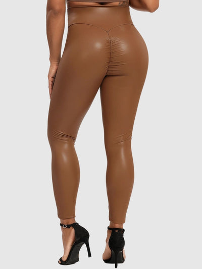 Legging Simili Cuir Galbant Push Up Leggings Ultime Legging 