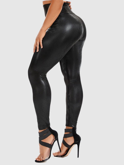 Legging Simili Cuir Serpent Leggings Ultime Legging 