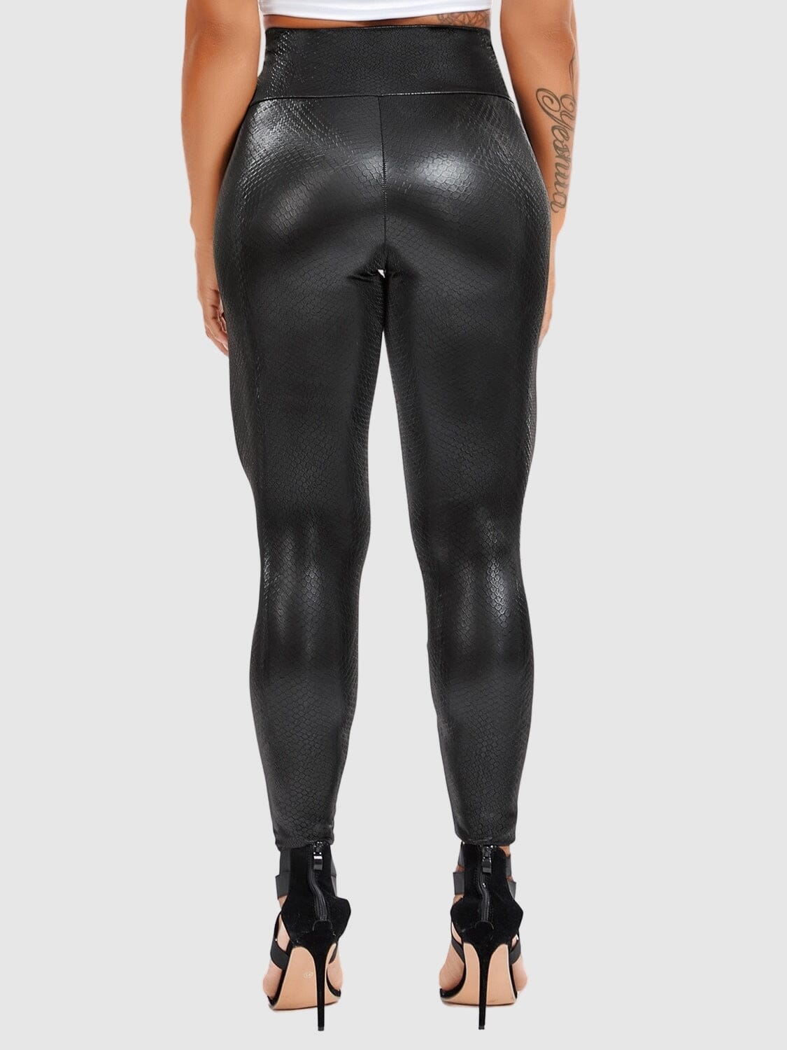 Legging Simili Cuir Serpent Leggings Ultime Legging 