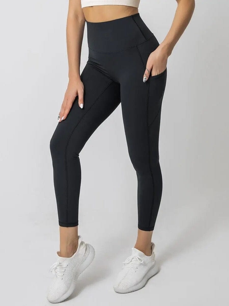 Legging Sport 7/8 Poche Leggings Ultime Legging XS Noir 