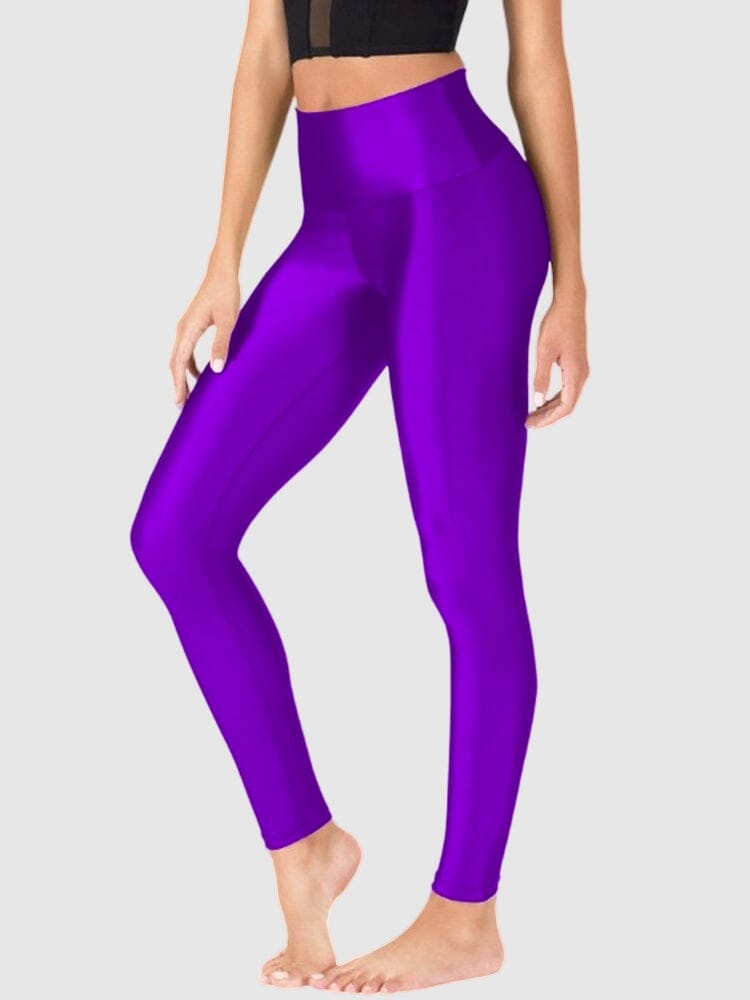 legging de sport femme sans coutures violet - HEMA
