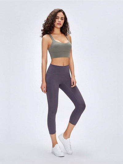 Legging Sport Capri Taille Haute Leggings Ultime Legging 