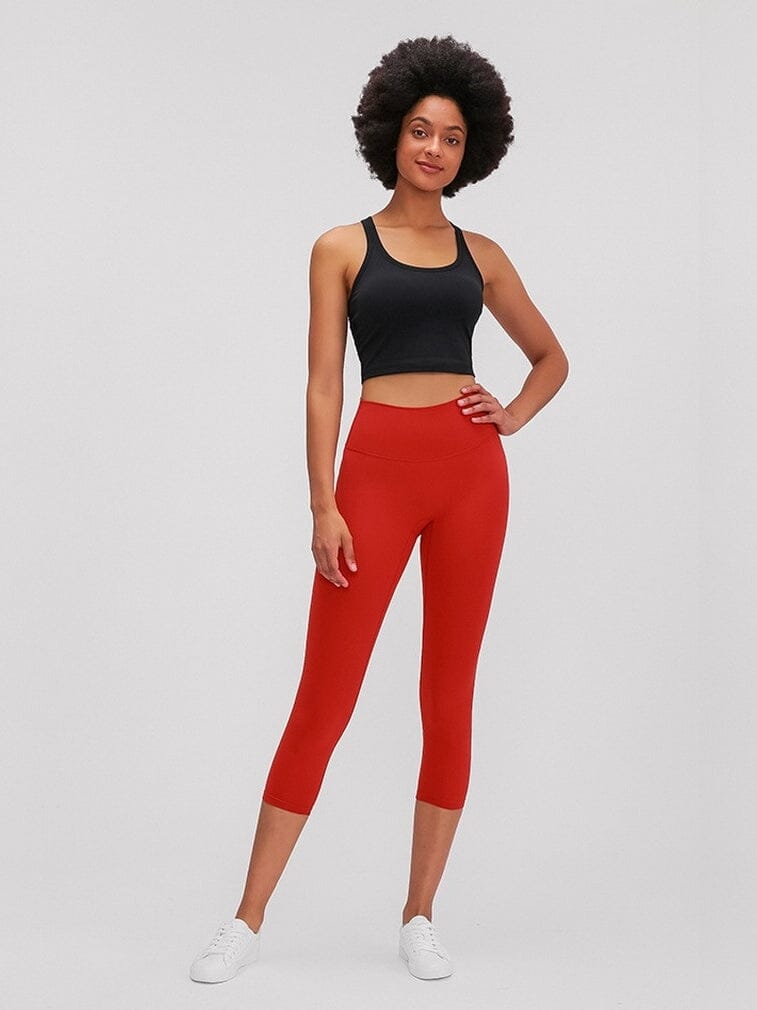 Legging Sport Capri Taille Haute Leggings Ultime Legging 