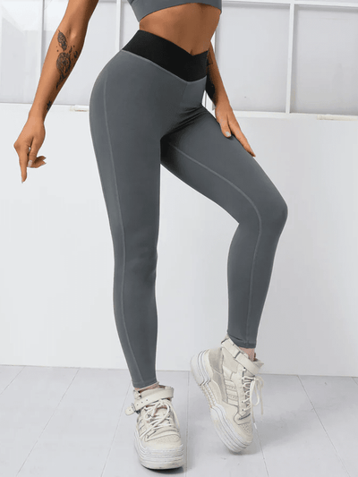 Legging Sport Ceinture Croisée - Elixy Ultime Legging S Gris 