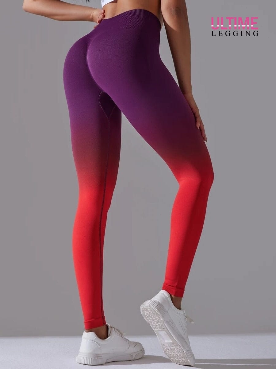 Legging Sport Colore Degrade Push Up Ultime Legging