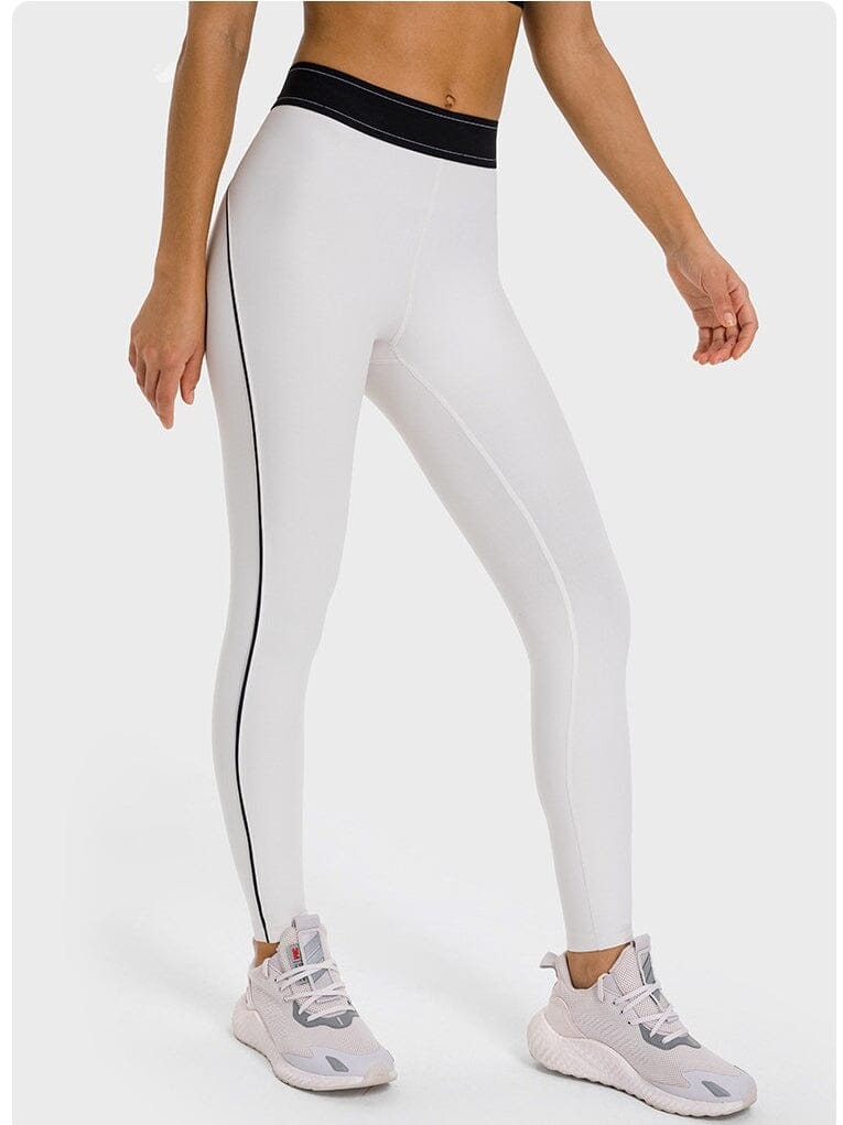 Legging Sport Compression - OlyFit Leggings Ultime Legging XS Blanc 