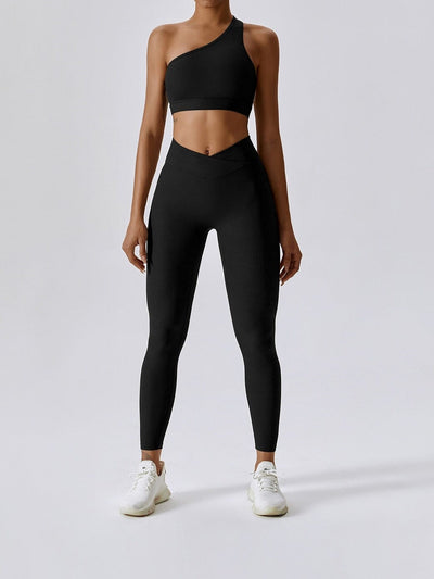 Legging Sport Côtelé Taille Croisée - Melissa Leggings Ultime Legging 