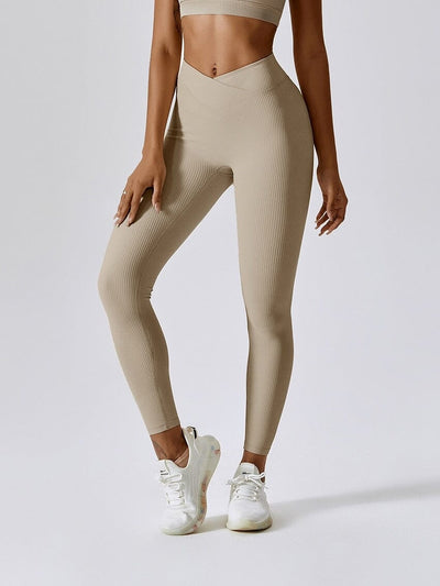 Legging Sport Côtelé Taille Croisée - Melissa Leggings Ultime Legging 