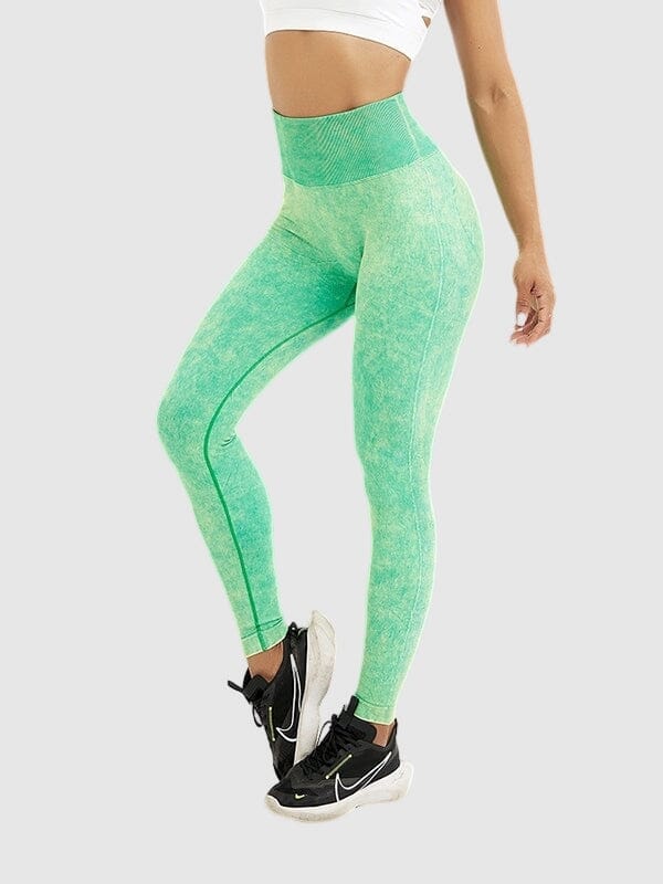 Legging Sport Fitness Push Up Leggings Ultime Legging S Vert pastel 