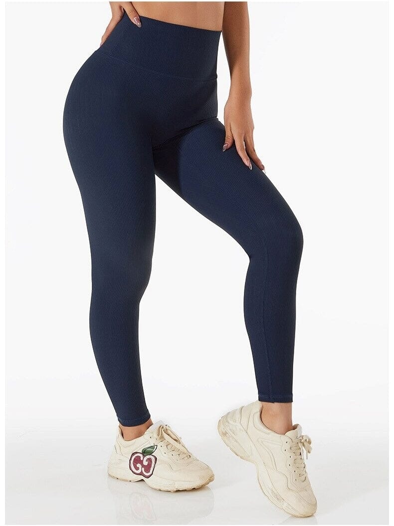 Legging Sport Galbant Côtelé Leggings Ultime Legging : Legging Femme | Vêtements de Sport 