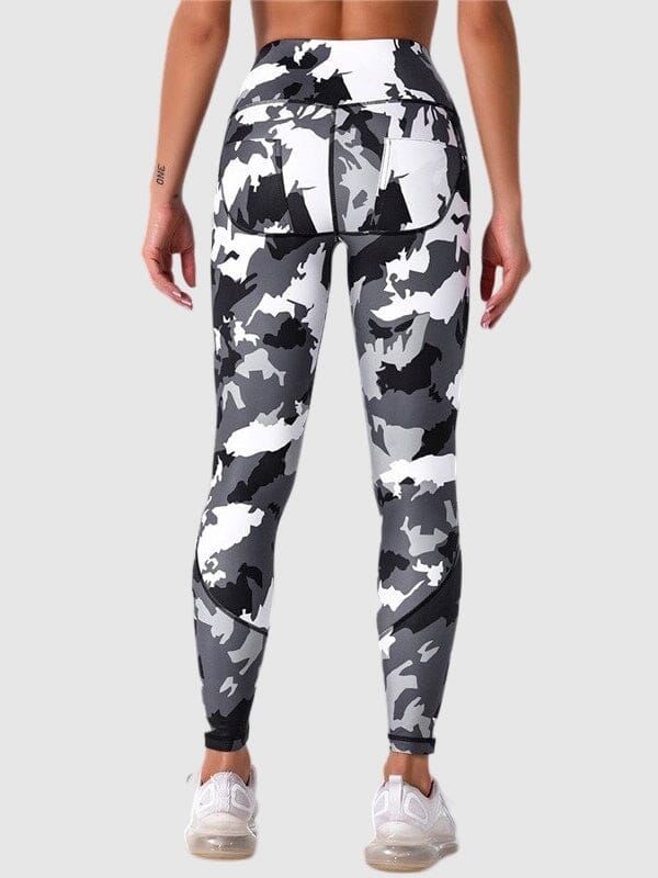 Legging Sport Imprimé Camouflage Leggings Ultime Legging : Legging Femme | Vêtements de Sport 