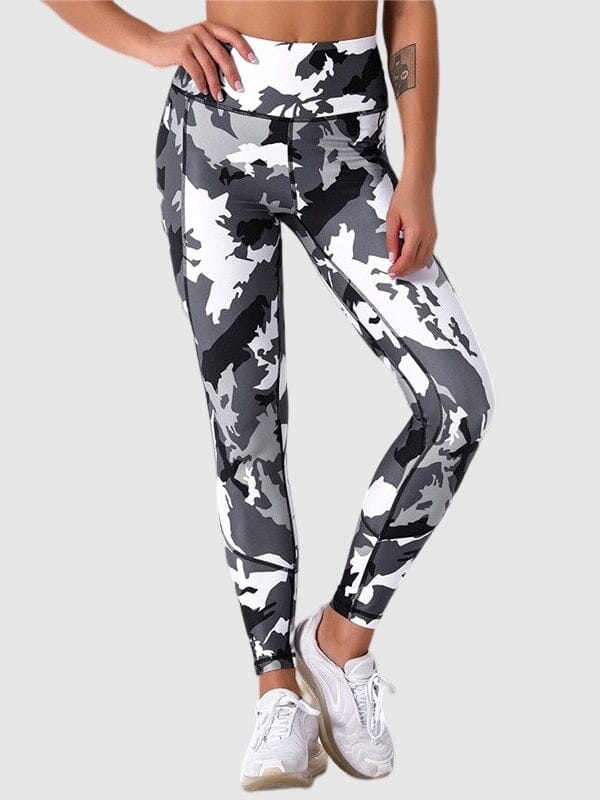 Legging Sport Imprimé Camouflage Leggings Ultime Legging : Legging Femme | Vêtements de Sport 