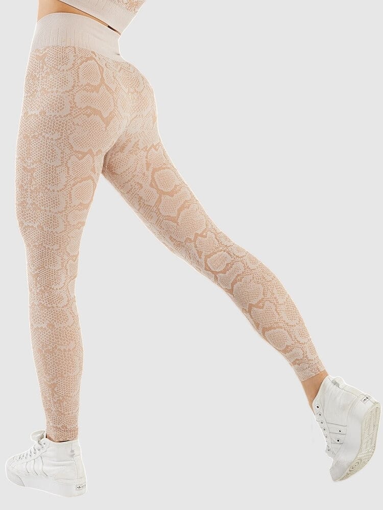 Legging Sport Imprimé Serpent Leggings Ultime Legging : Legging Femme | Vêtements de Sport 