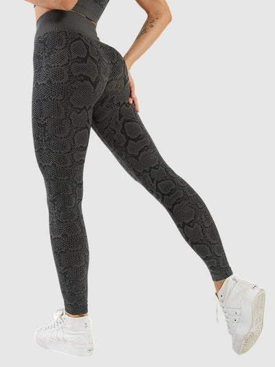 Legging Sport Imprimé Serpent Leggings Ultime Legging : Legging Femme | Vêtements de Sport 