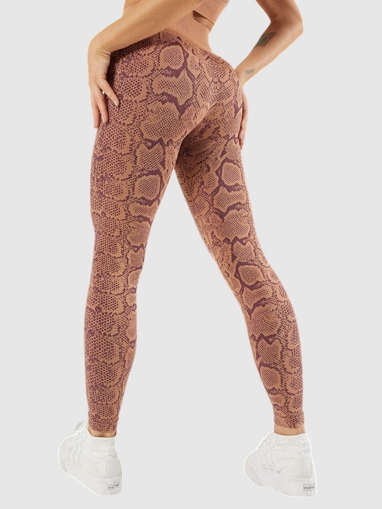 Legging Sport Imprimé Serpent Leggings Ultime Legging : Legging Femme | Vêtements de Sport 