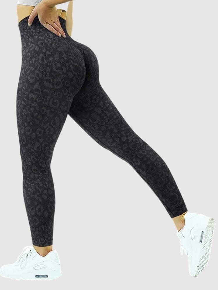 Seamless Leopard Push Up Sport Leggings Ultime Legging