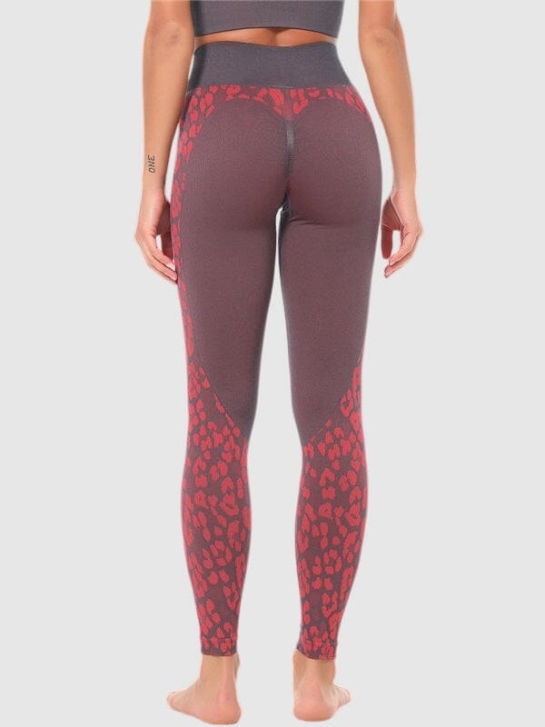 Legging Sport Léopard Sans Couture Ultime Legging : Legging Femme | Vêtements de Sport 