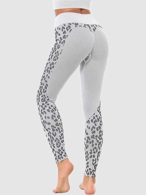 Legging Sport Léopard Sans Couture Ultime Legging : Legging Femme | Vêtements de Sport 