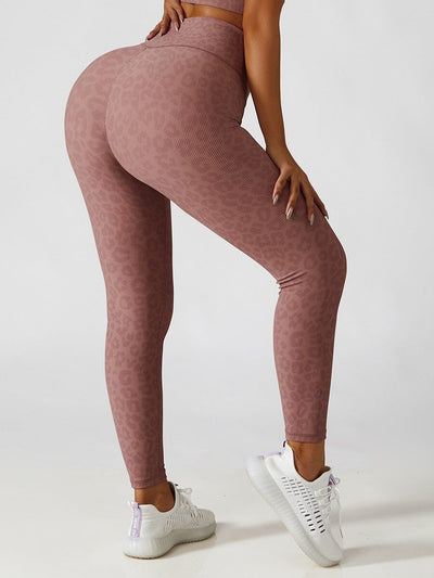 Legging Sport Léopard Taille Haute Leggings Ultime Legging 