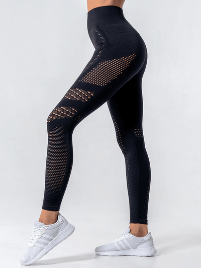 Legging Sport Maille Sans Couture Leggings Ultime Legging : Legging Femme | Vêtements de Sport 