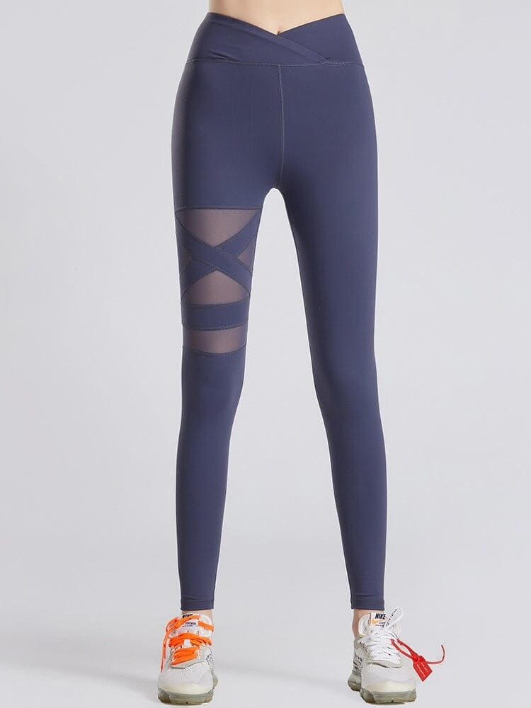 Legging Sport Maille Transparente Leggings Ultime Legging 