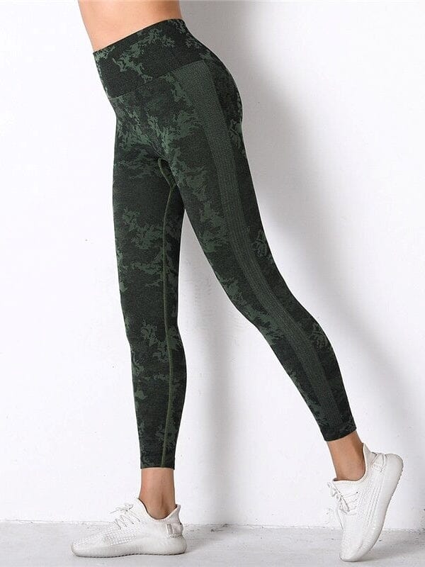 Legging Sport Militaire Camouflage Ultime Legging : Legging Femme | Vêtements de Sport 