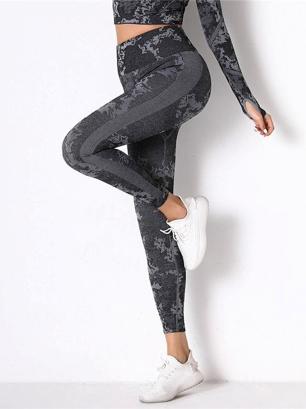 Legging Sport Militaire Camouflage Ultime Legging : Legging Femme | Vêtements de Sport 