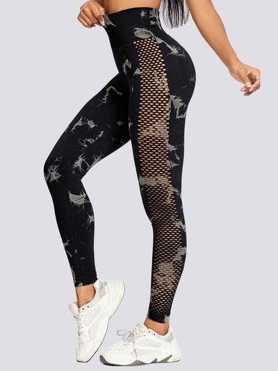 Legging Sport Motif Imprimé Maille Sans Couture (Push Up) Leggings Ultime Legging 