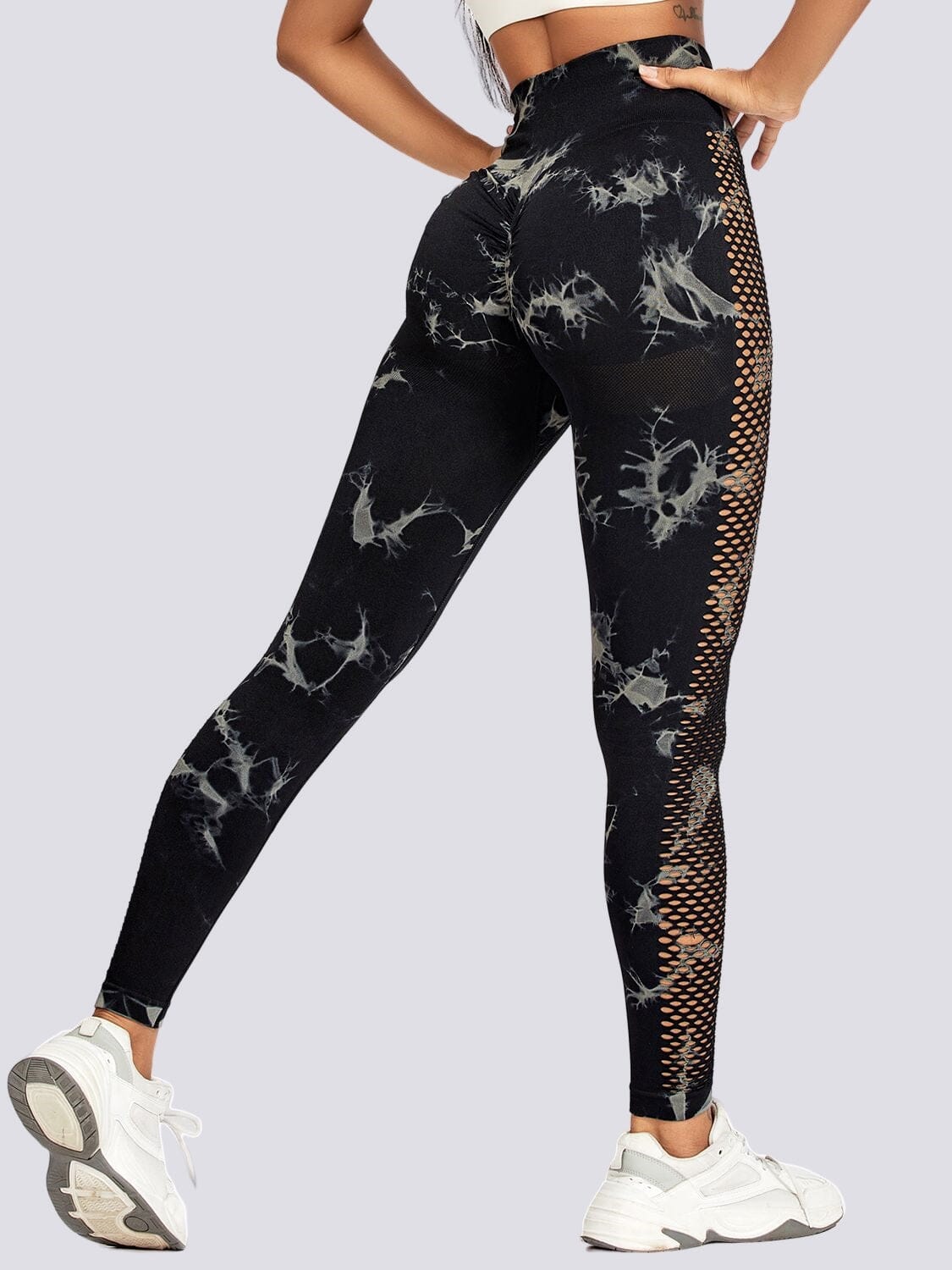 Legging Sport Motif Imprimé Maille Sans Couture (Push Up) Leggings Ultime Legging S 