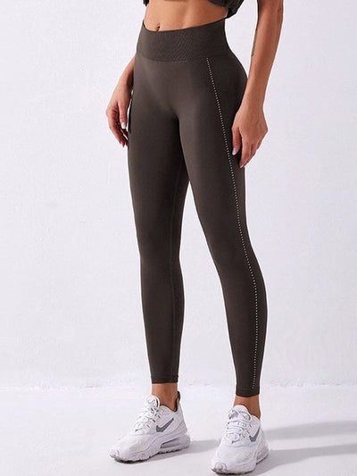 Legging Sport Opaque Sans Couture Ultime Legging S Café 