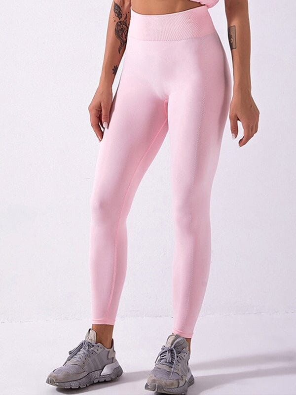 Legging Sport Opaque Sans Couture Ultime Legging S Rose 