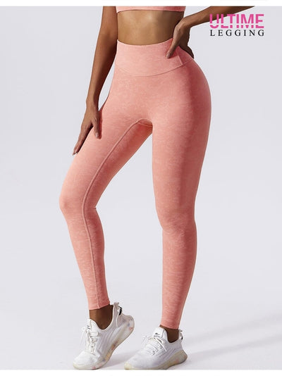 Legging Sport Rose Sans Couture - Ultime-Legging Ultime-Legging 