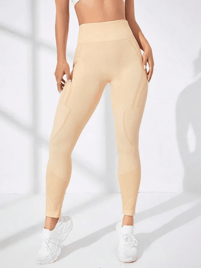 Legging Sport Sans Couture - Anaëlle Leggings Ultime Legging S Beige 