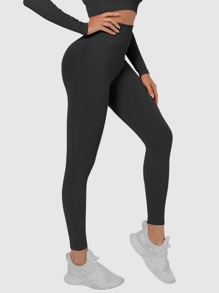 Legging Sport Sans Couture Côtelé (Push Up) Leggings Ultime Legging 