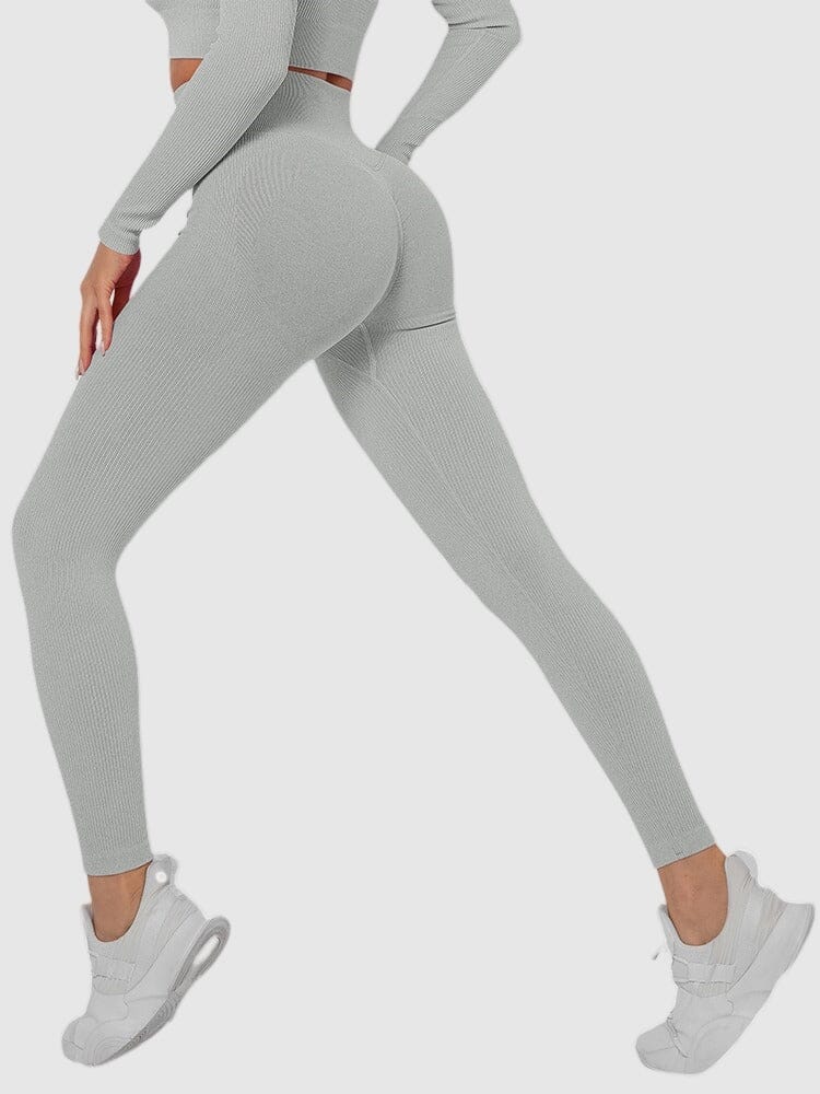 Legging Sport Sans Couture Côtelé (Push Up) Leggings Ultime Legging 