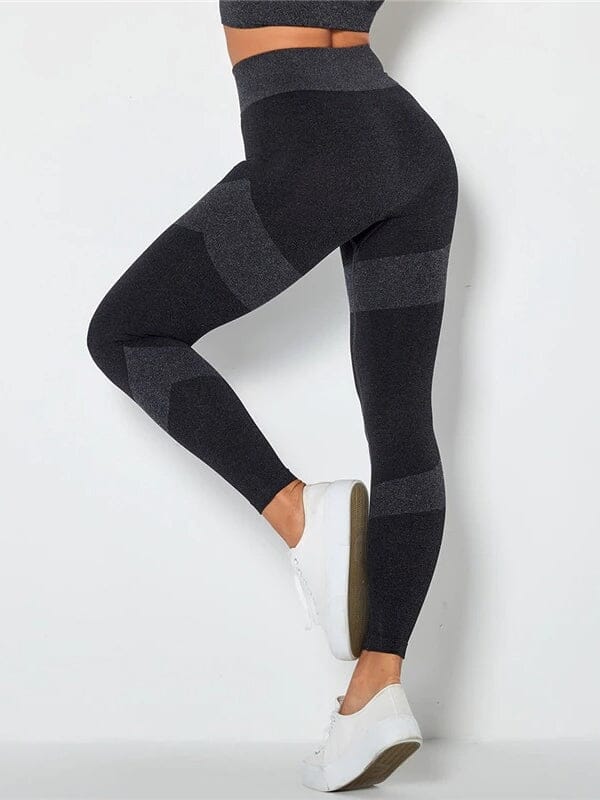 Legging Sport Sans Couture - Noxy Leggings Ultime Legging : Legging Femme | Vêtements de Sport S Noir 