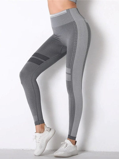 Legging Sport Sans Couture Taille Haute Leggings Ultime-Legging S Gris 